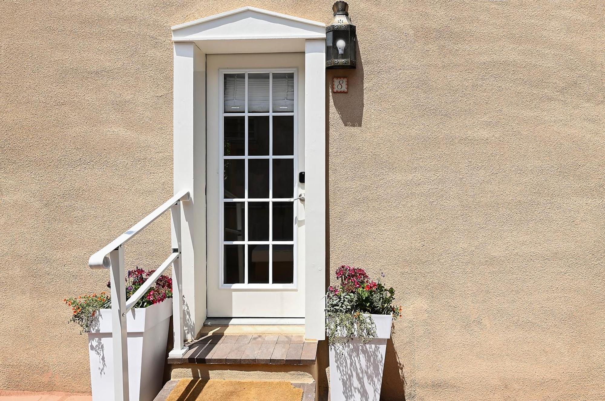 Dos Hermanas Casita 8 Downtown Courtyard Patio Santa Fe Exterior photo